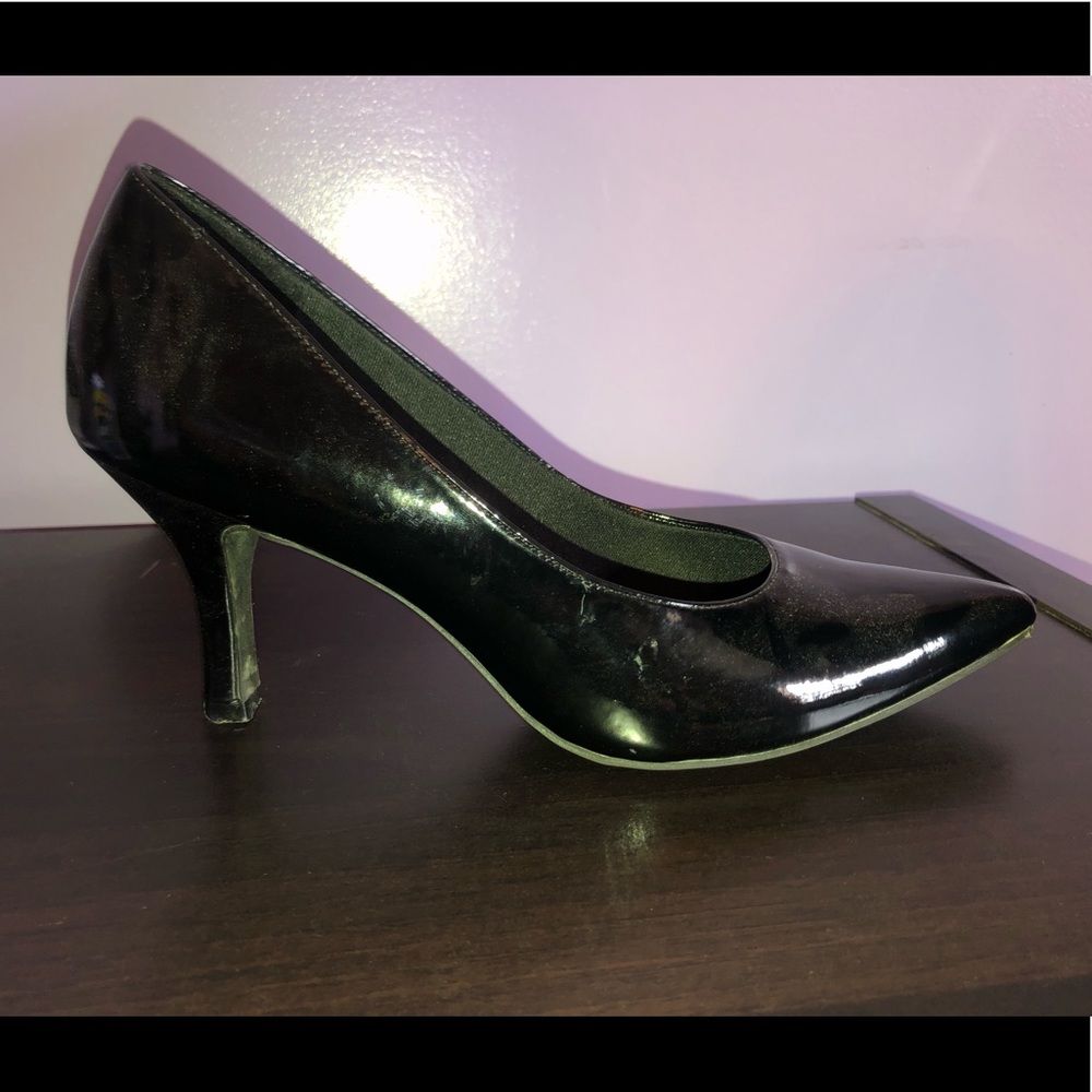 Pointed Toe Black Heels